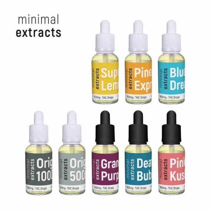 Minimal Extracts – THC Drops - Image 1